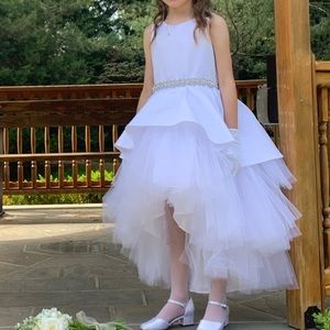 Stunning First Communion/flower girl dress